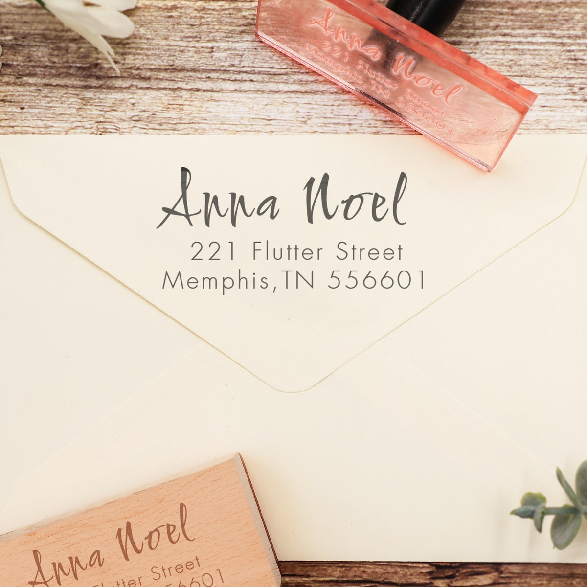 Add Elegance to Your Mailing Needs with Custom Rectangular Handwriting ...
