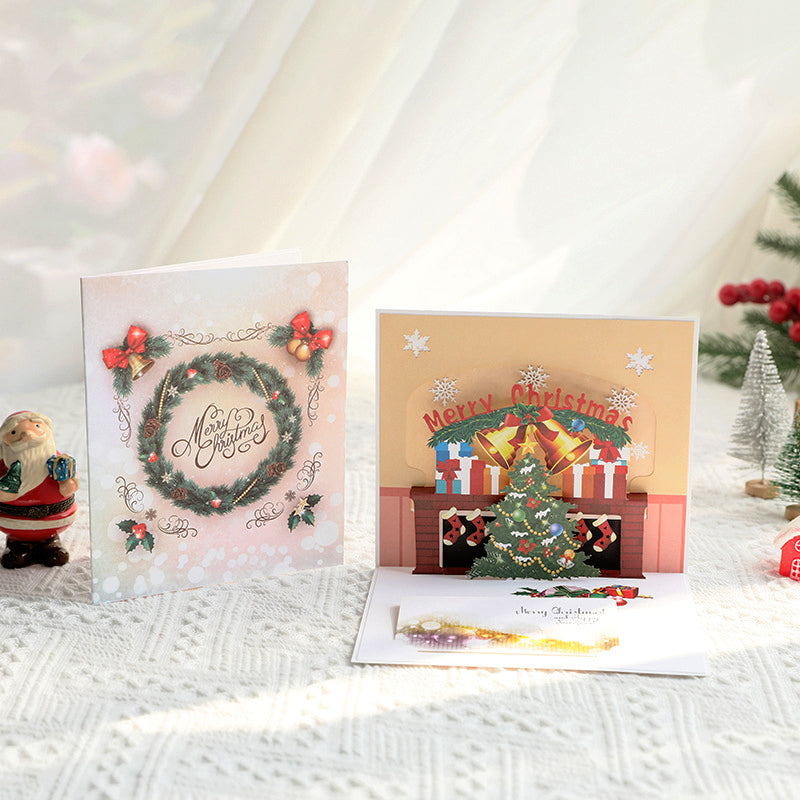 Cute 3D Christmas Tree Greeting Card a