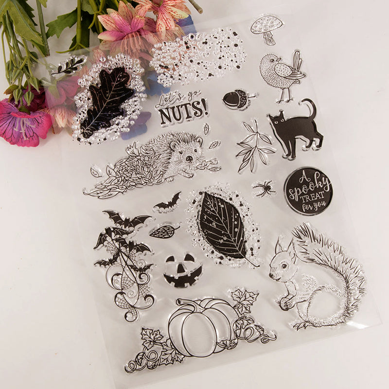 Cute Animal & Plant Transparent Silicone Stamp c