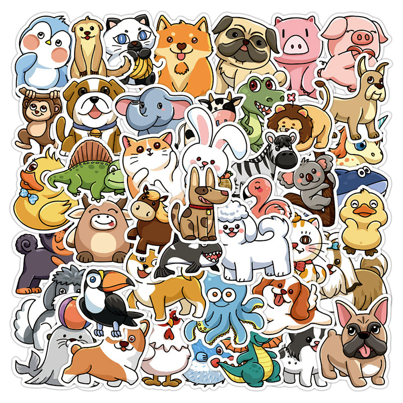 Animal vinyl stickers deals