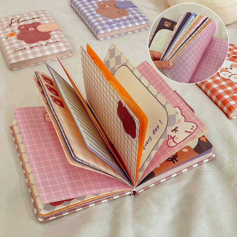 Cute Cartoon Color Page Notebook 3