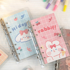 Cute Cartoon Girls Diary Journal Stamprints 2