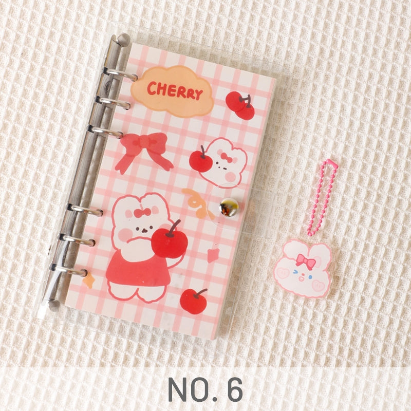 Japan Sanrio - My Melody B6 Ring Notebook (Stuffed Toy Design Stationery)