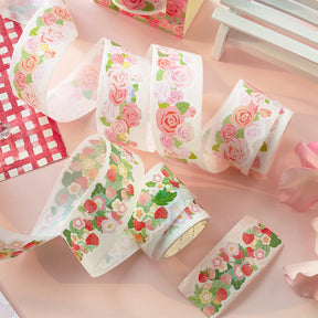 Cute Floral Decorative Border Washi Tape b4