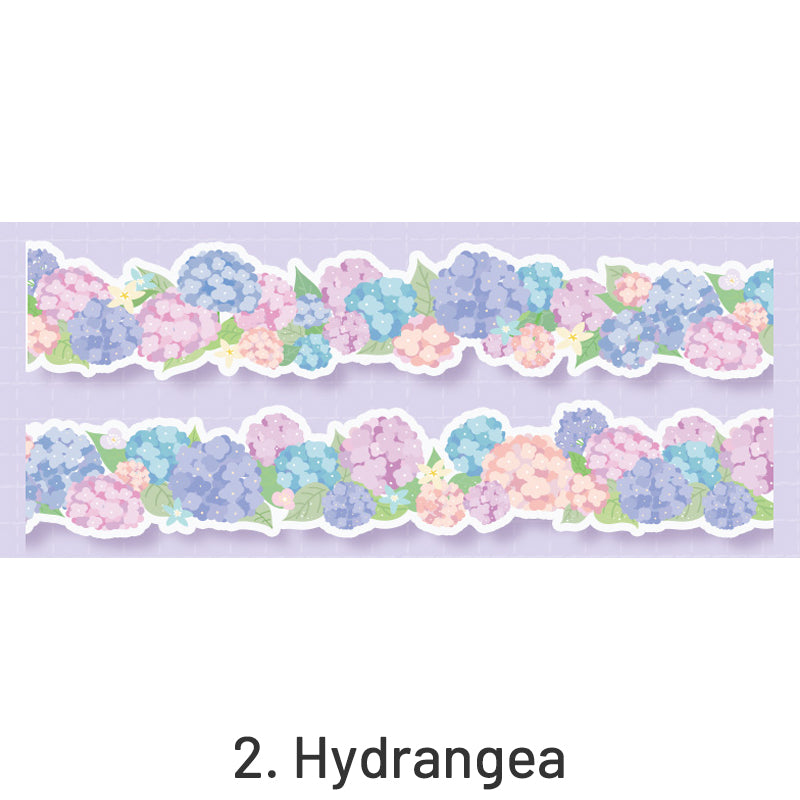 Cute Floral Decorative Border Washi Tape sku-2