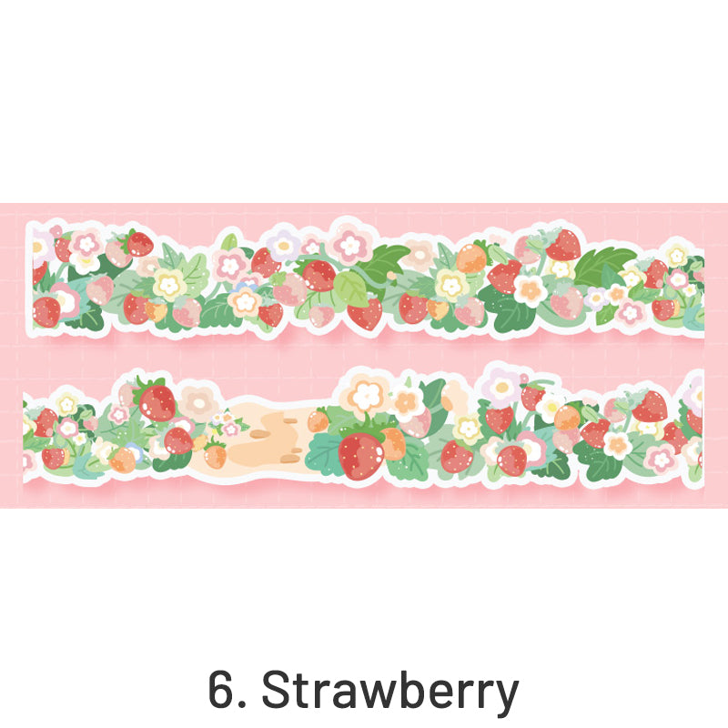 Cute Floral Decorative Border Washi Tape sku-6