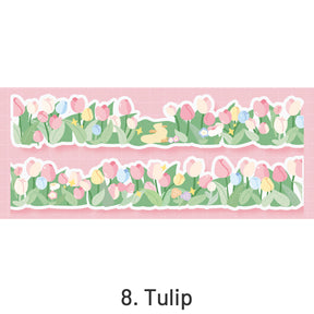 Cute Floral Decorative Border Washi Tape sku-8