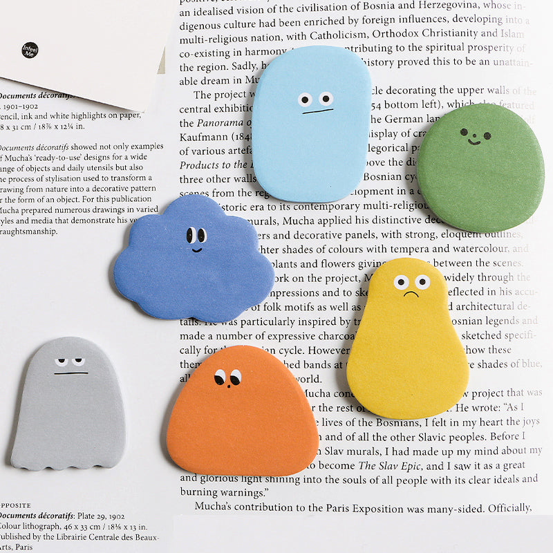 Cute Jelly Bean Message Sticky Note b2