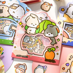 Cute Pet Squad Cute Animal Sticker Pack a