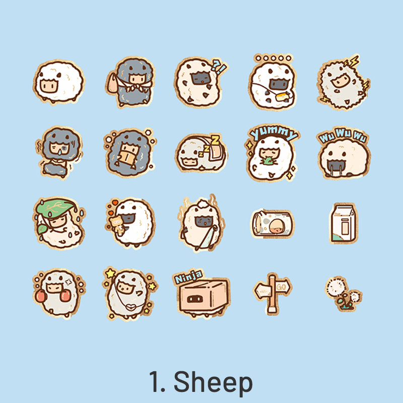 Cute Pet Squad Cute Animal Sticker Pack sku-1