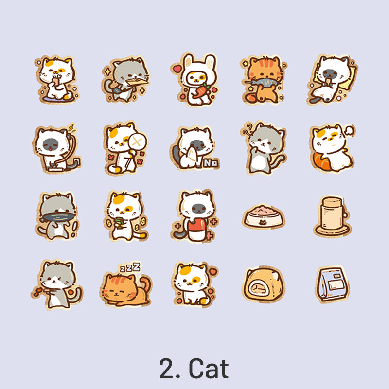 Cute Pet Squad Cute Animal Sticker Pack sku-2