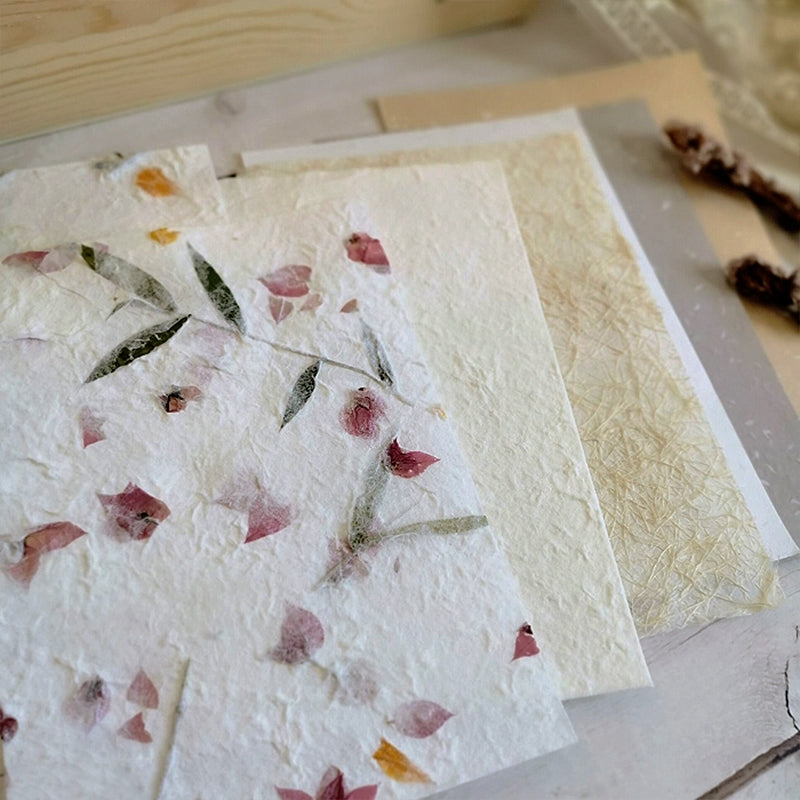 Dongba Paper Petal Paper Hemp Silk Paper Hand Tent Special Paper 4