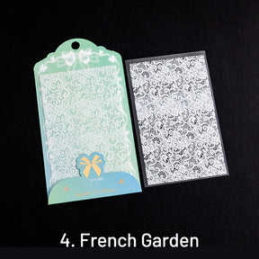 Dreamland Garden 5D Embossed Vintage Lace Decorative Stickers sku-4