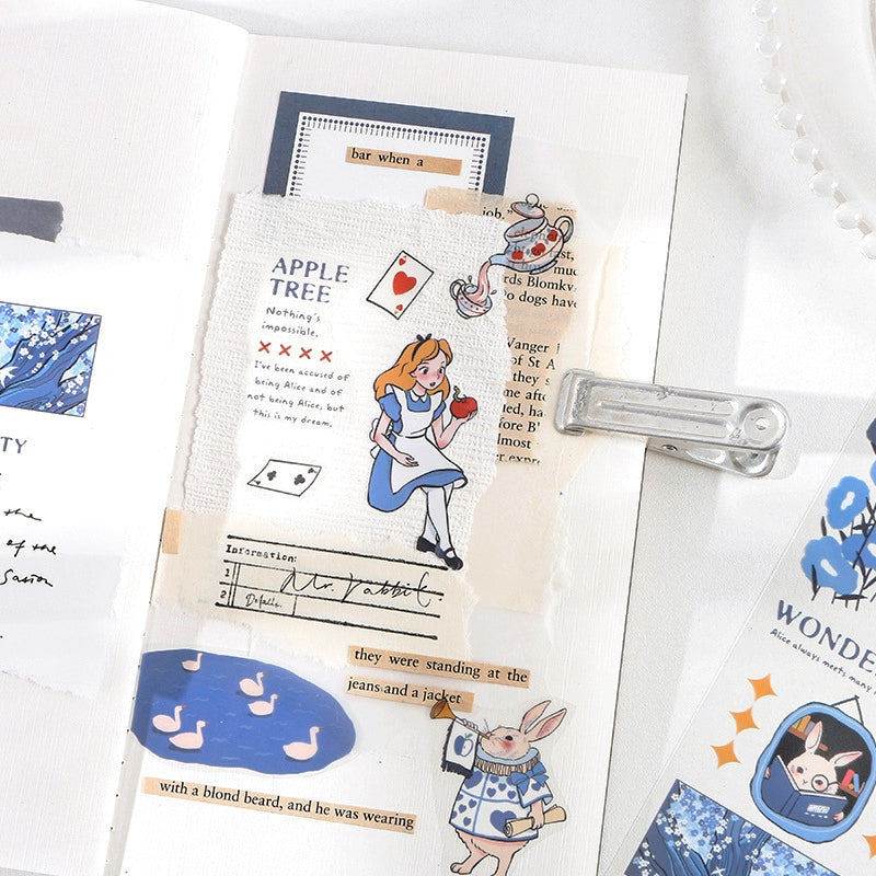Fairy Tale World Series PET Strip Tape Journal Stamprints 1