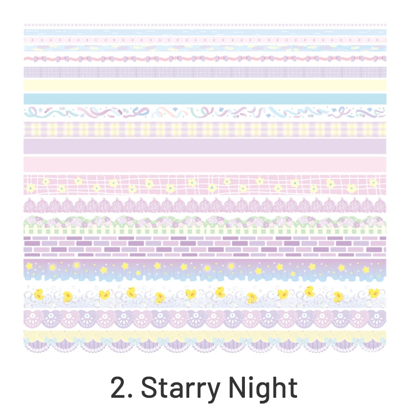 Fantasy Holiday Rainbow Washi Tape Set sku-2