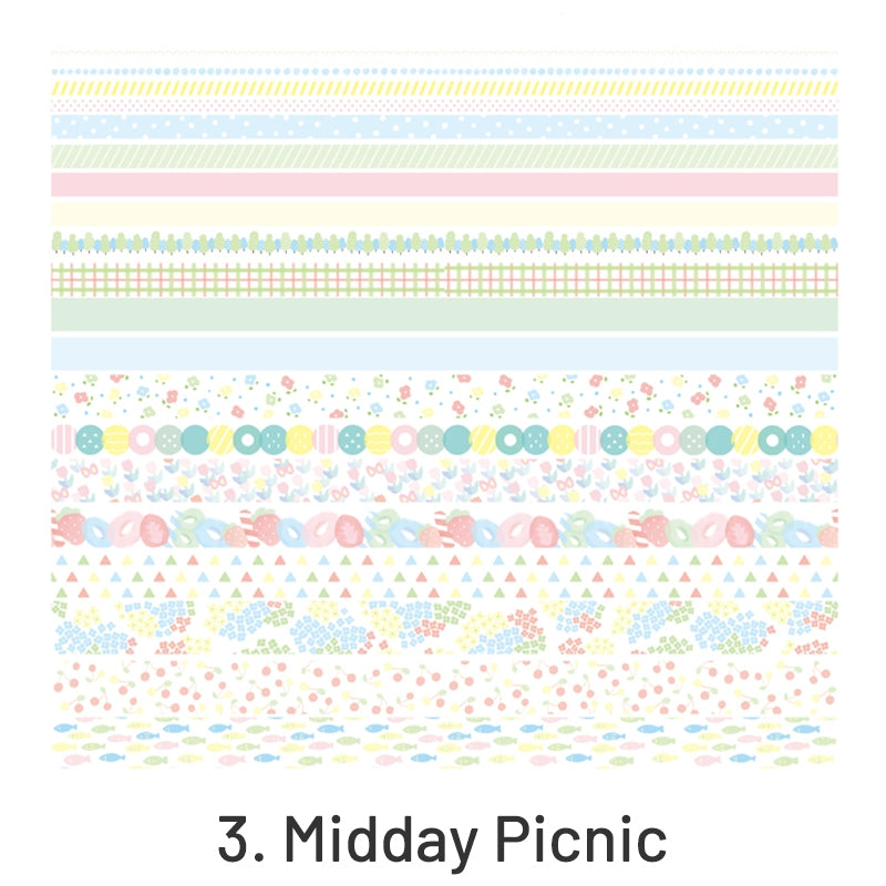 Fantasy Holiday Rainbow Washi Tape Set sku-3