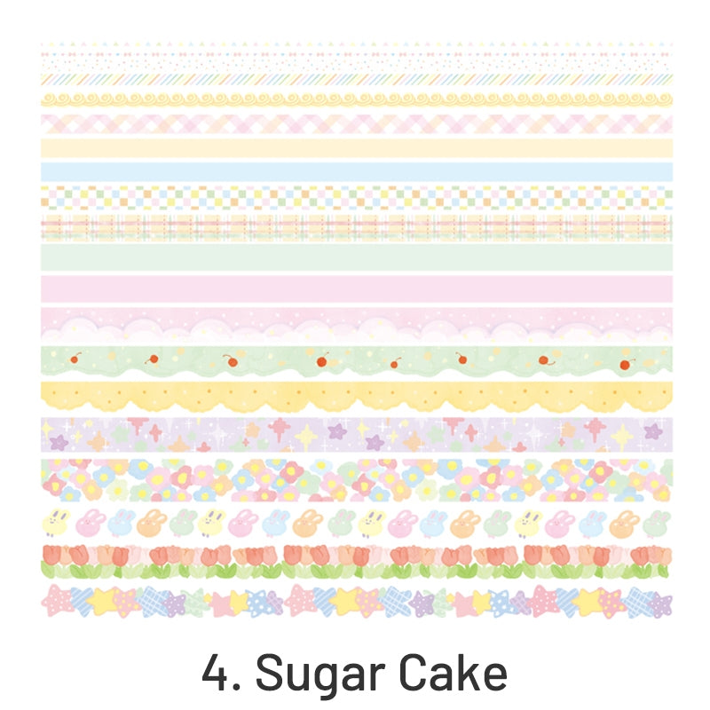 Fantasy Holiday Rainbow Washi Tape Set sku-4