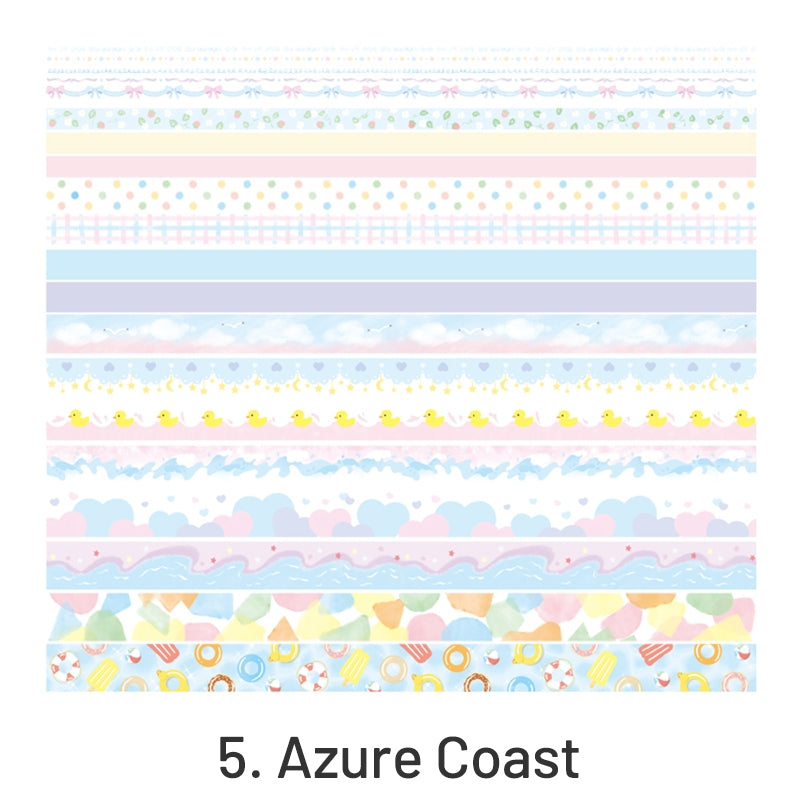 Fantasy Holiday Rainbow Washi Tape Set sku-5