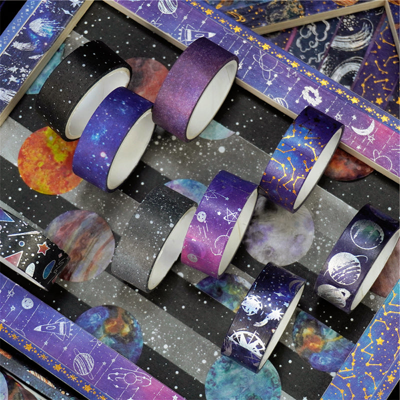 Fantasy Planet Hot Stamping Washi Tape Set b2