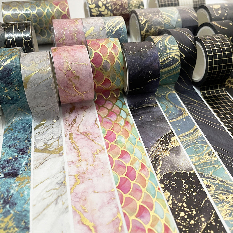 Fashion Versatile Texture Pattern Washi Tape Set a