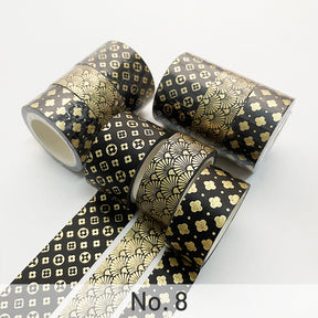 Fashion Versatile Texture Pattern Washi Tape Set sku-8