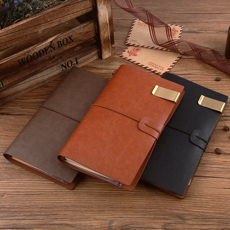Faux Crocodile Pattern Soft PU Notebook a2