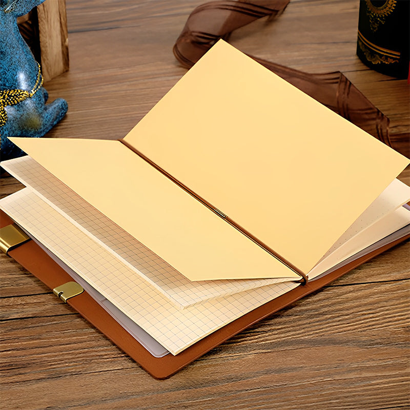 Faux Crocodile Pattern Soft PU Notebook b1