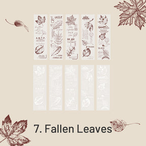 Floral Plant Vintage Tracing Paper Paper Pad sku-7