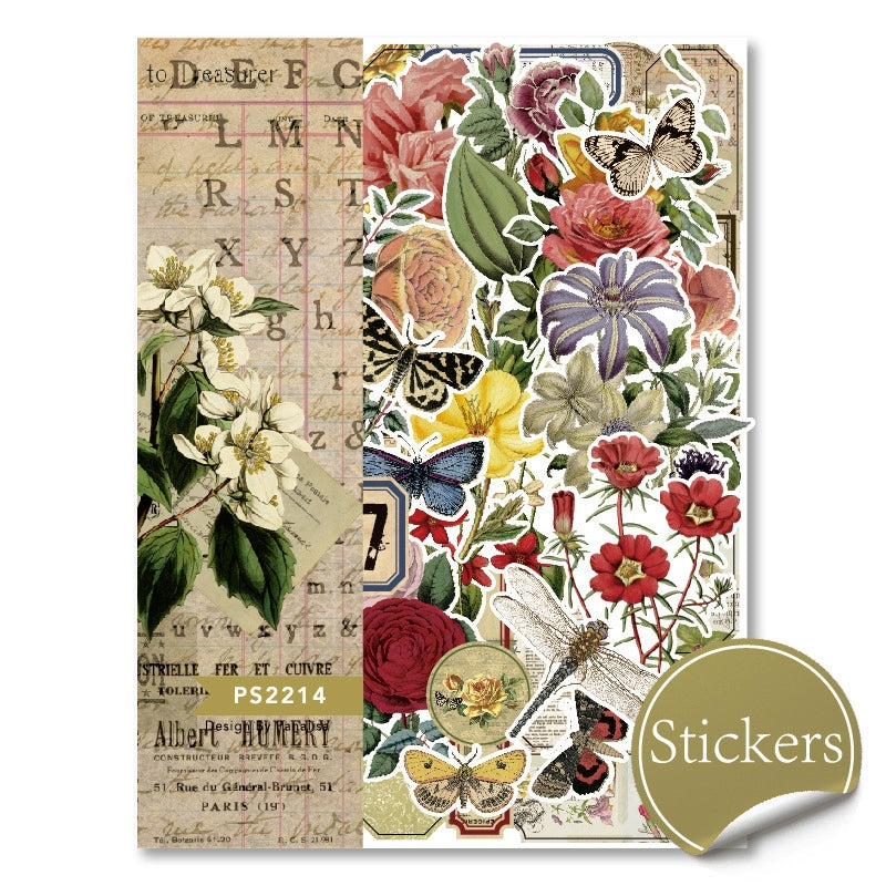 Flowers And Dragonflies Hand Tent Material Bag 1