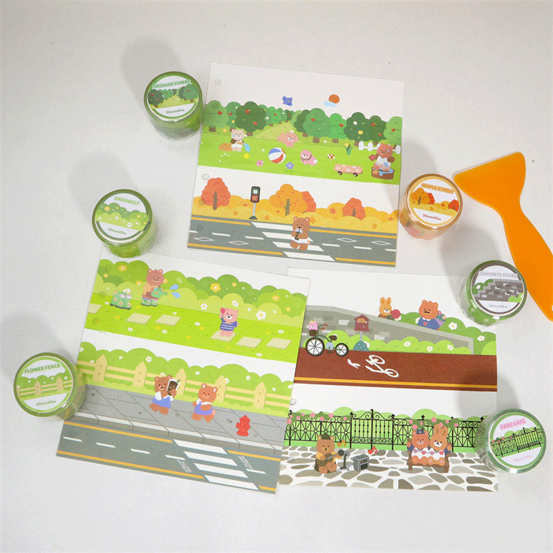Forest Greening Series Landscaping Tape b1