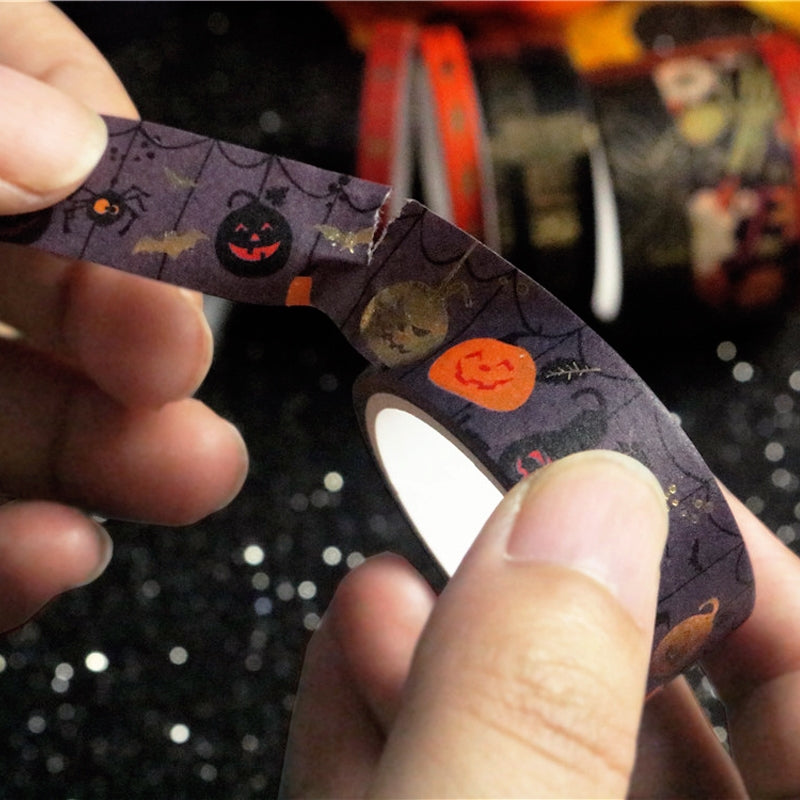 Halloween Gold Foil Washi Tape Set 3