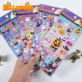 Halloween Party 3D Cartoon Cute Stickers & Planner Stickers