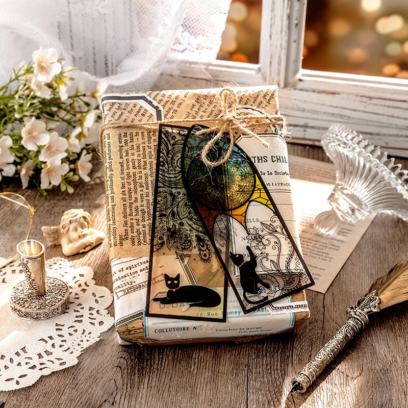 Helia Black Cat PET Bookmark b