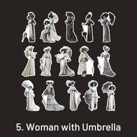 5. Woman with Umbrella