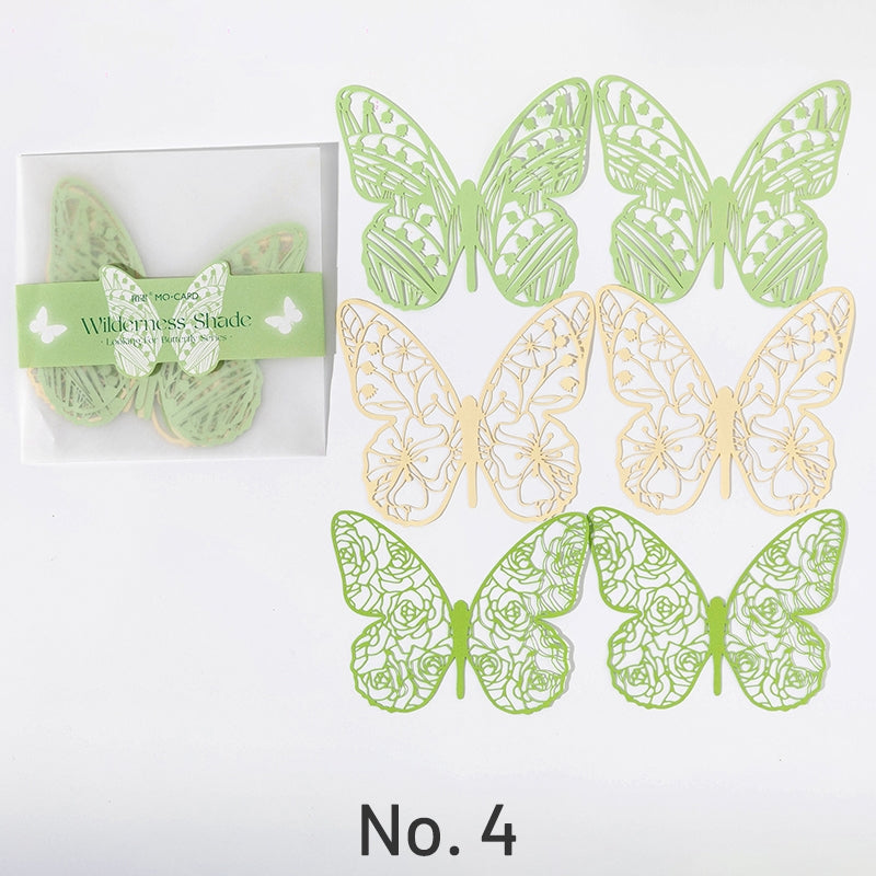 Hollow Lace Butterfly Decorative Paper Pack sku-4