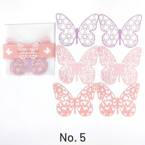 Hollow Lace Butterfly Decorative Paper Pack sku-5