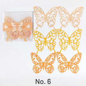 Hollow Lace Butterfly Decorative Paper Pack sku-6