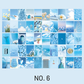 Blue Sky-Travel Scenic Photo Washi Paper Book