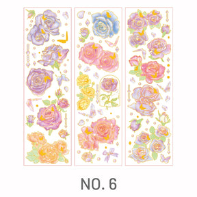 Ins Rose Butterfly Stickers sku-6