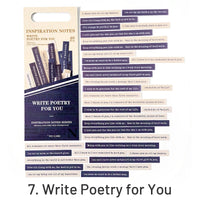 7. Write Poetry for You