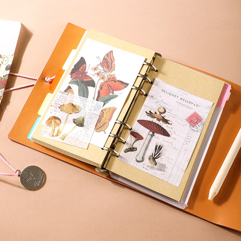 Japanese Minimalist Travel Loose-Leaf Diary Journal Stamprints 3