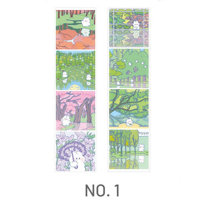 Jiye Zefeng Series Tape Journal Stamprints 4