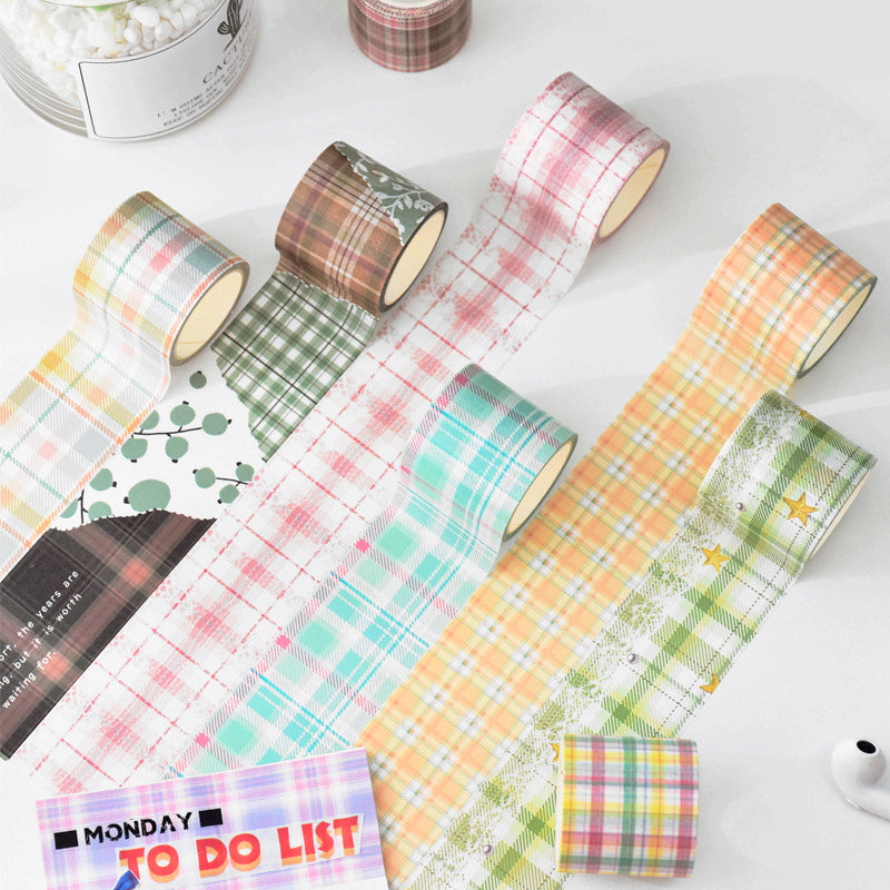 JK Uniform Plaid Washi Tape b2
