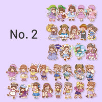 FANNAS Autocollants Kawaii, 100 Pièces Stickers Dessin Animé Mignon Kawaii Autocollant, PET Imperméables Transparents Autocollants Scrapbooking pour Scrapbooking, Bouteilles, Diary, DIY, Craft FANNAS Autocollants Kawaii, 100 Pièces Stickers Dessin Animé Mignon Kawaii Autocollant, PET Imperméables Transparents Autocollants Scrapbooking pour Scrapbooking, Bouteilles, Diary, DIY, Craft
