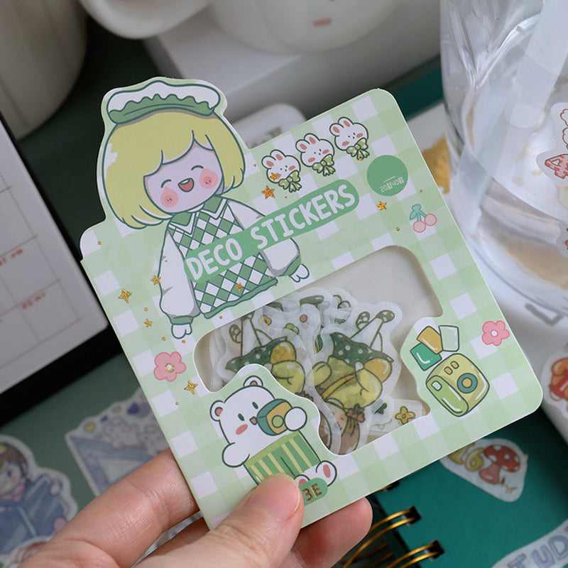 Kawaii Coco Sweetheart Washi Deco Sticker b3