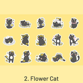 Kitten League Cute Cartoon Pet Decorative Sticker sku-2