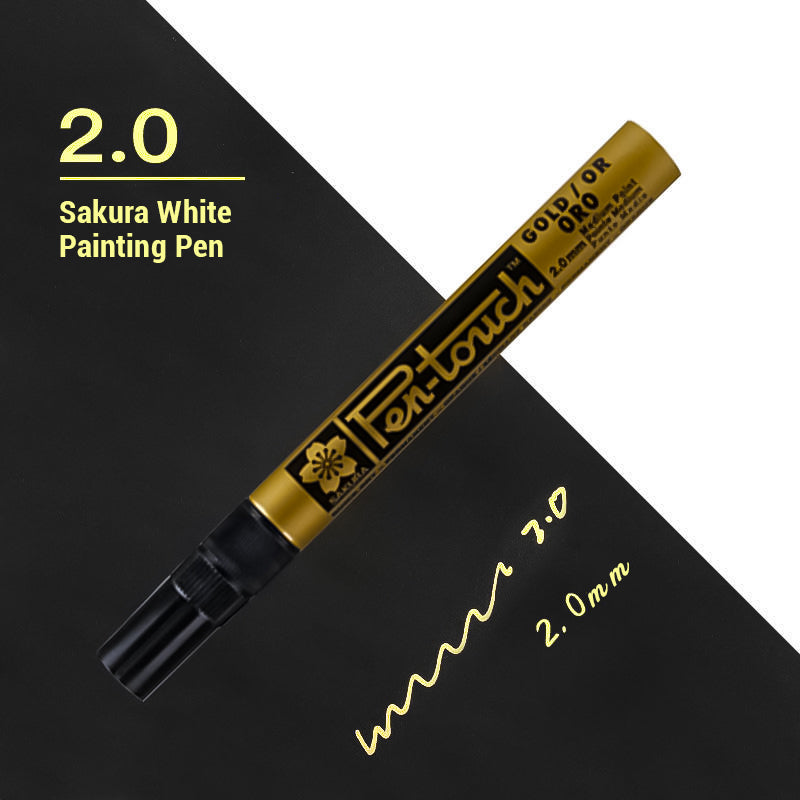 Metallic Paint Marker for Highlighting Wax Seals sku8
