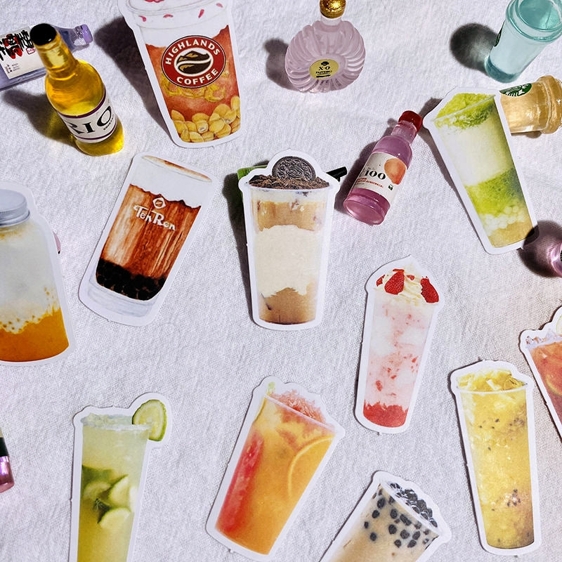 Milk Tea Gourmet Beverage Sticker 2