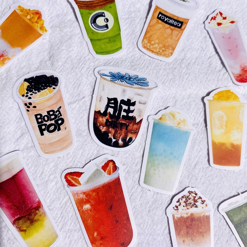 Milk Tea Gourmet Beverage Sticker 4