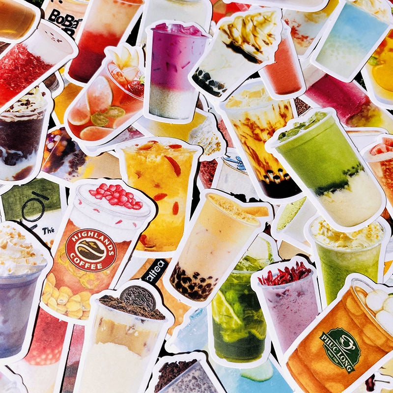 Milk Tea Gourmet Beverage Sticker 5
